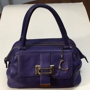 Liz Claiborne Leather Satchel Bag